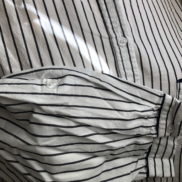 Park Curated Striped Oversized Shirt - Picture 4 of 4